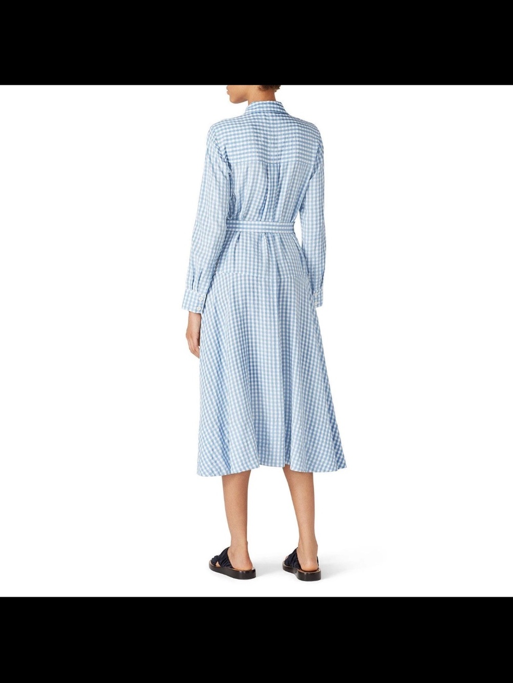 Tibi Women's Blue Gingham
Shirtdress - Picture 12 of 12